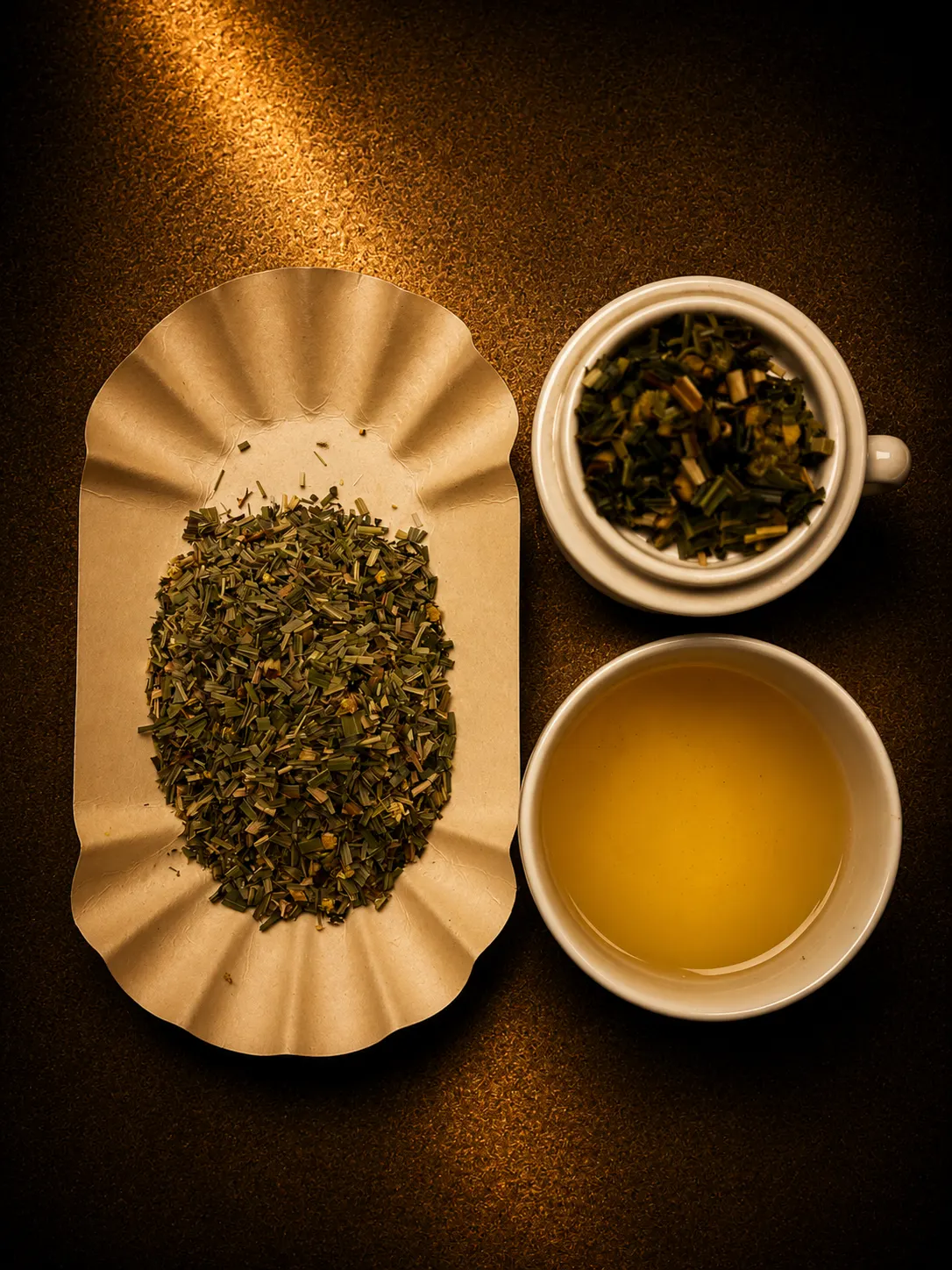 Blend 11, loose leaf and brewed cup