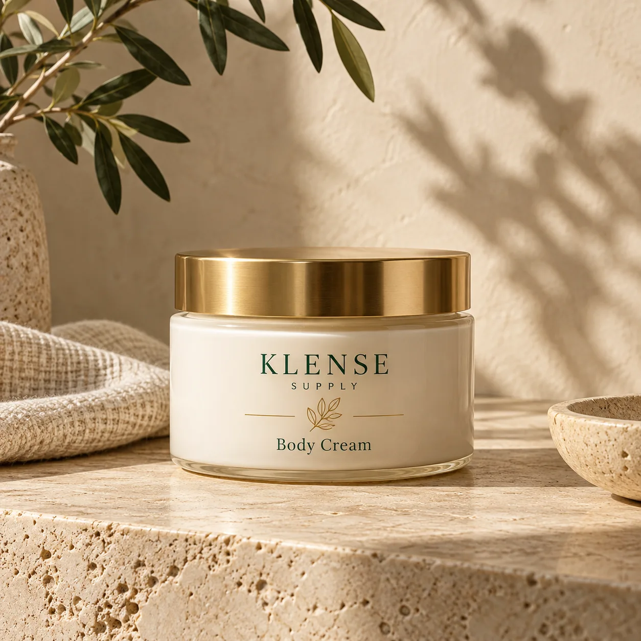 Body Cream Jar