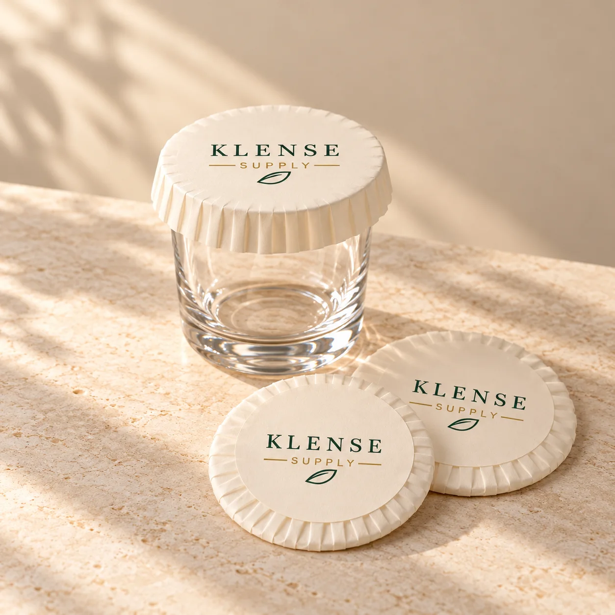 Branded Glass Covers