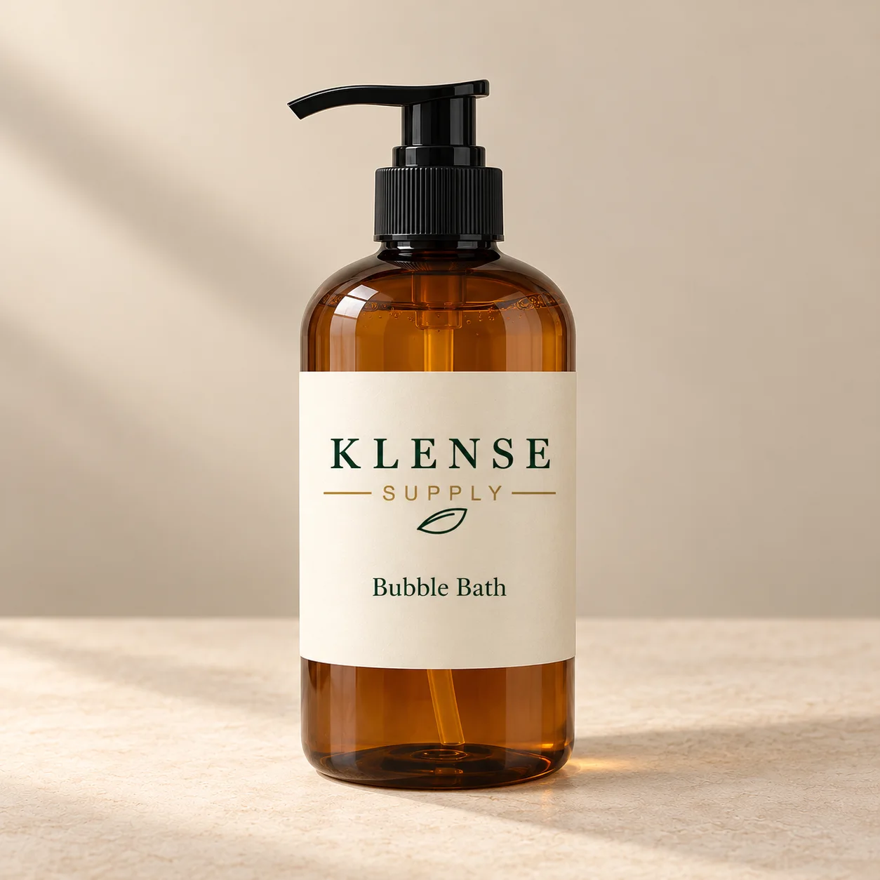 Bubble Bath Pump Bottle