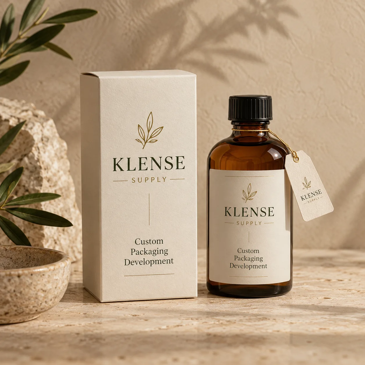 Klense private label product development and packaging
