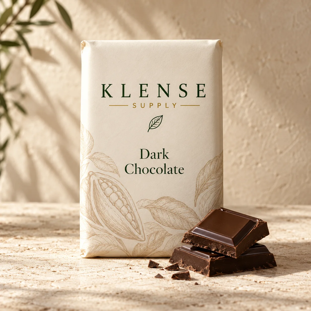 Dark Chocolate Botanical Wrapper
