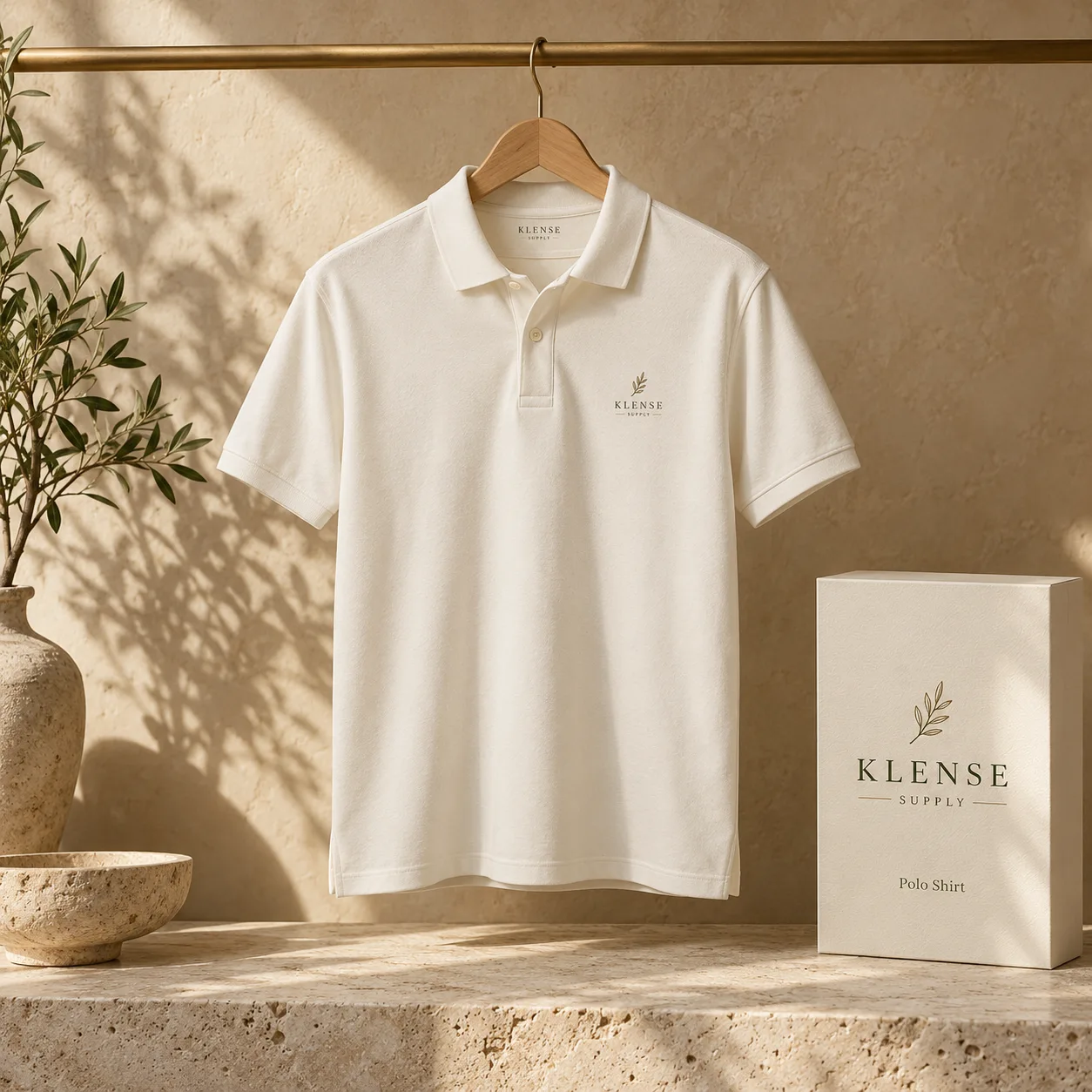 Ivory Staff Polo Shirt