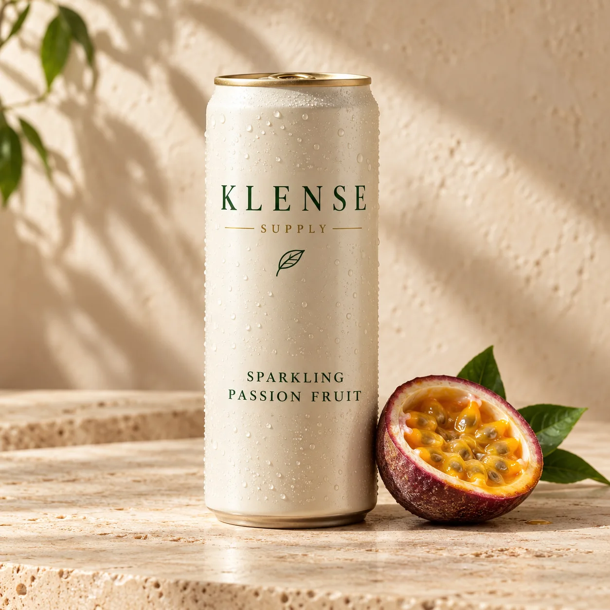 Sparkling Passion Fruit Drink