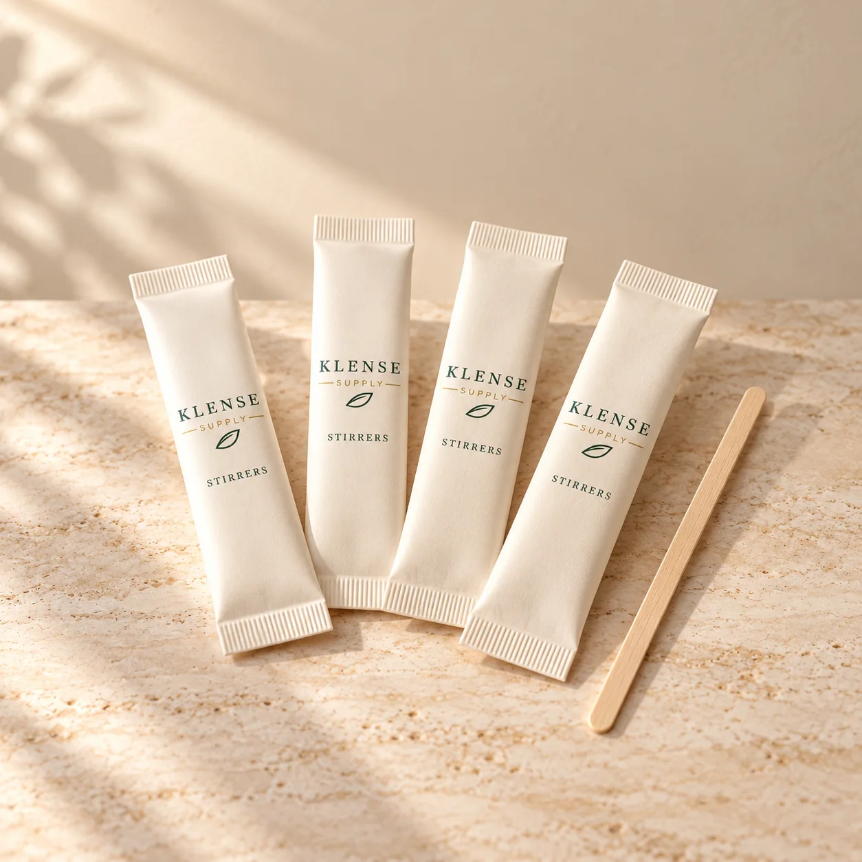 Wrapped Wooden Stirrers